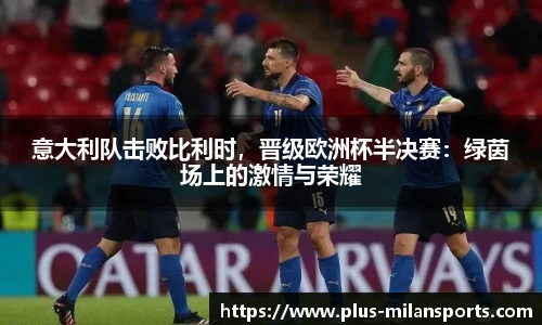 意大利队击败比利时，晋级欧洲杯半决赛：绿茵场上的激情与荣耀
